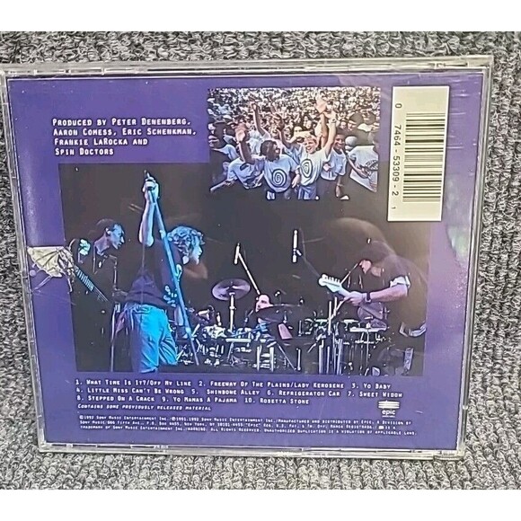 Vintage Spin Doctors : Homebelly Groove CD Epic - Picture 2 of 4